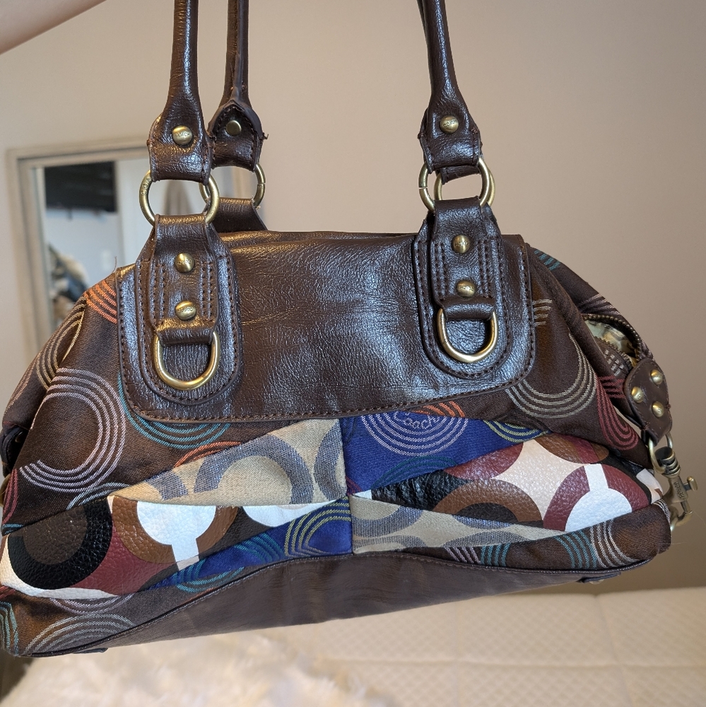Coach Multicolor Leather Handbag